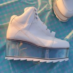 YRU Qloud qozmo shoes size 9 fillable platform